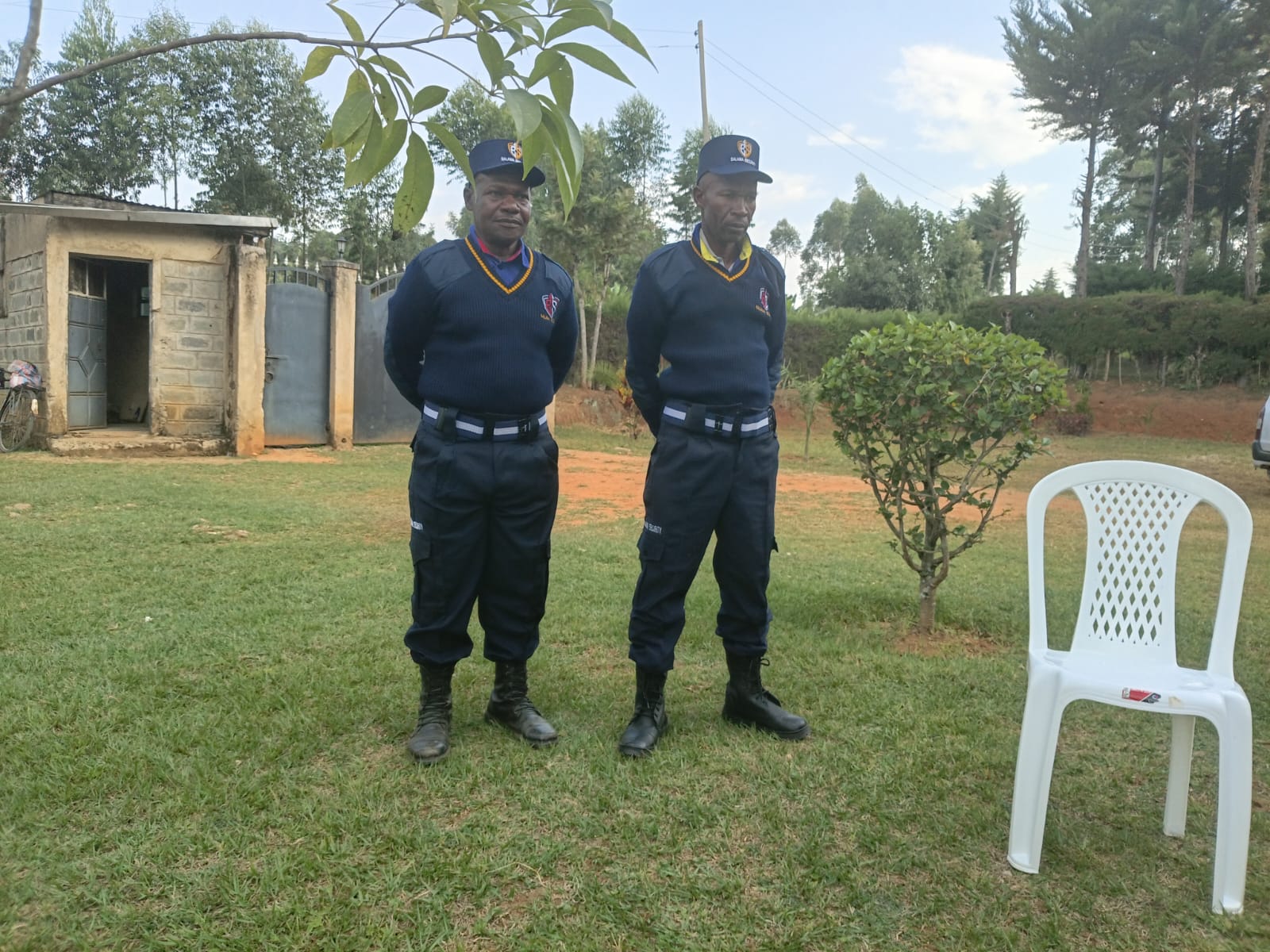 Two officers on standby