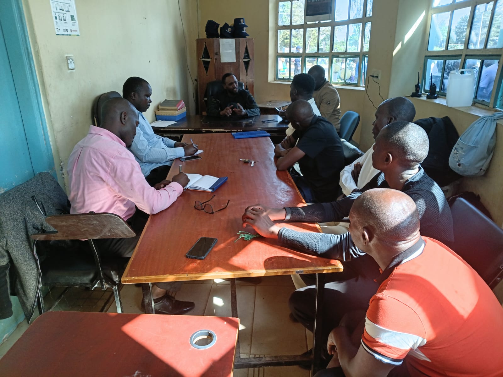 Assurance Alarm Security officers in a training session